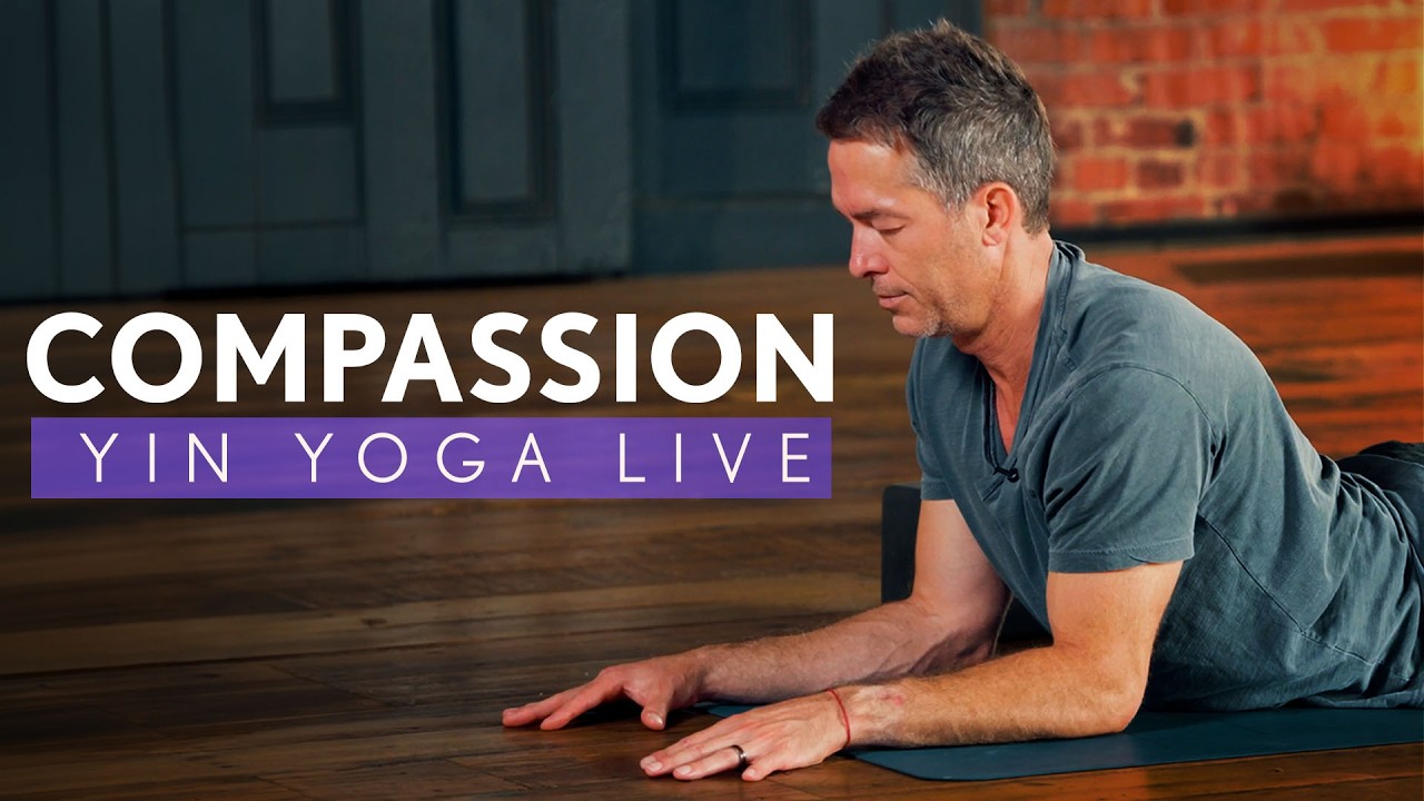 45 Min LIVE Yin Yoga 