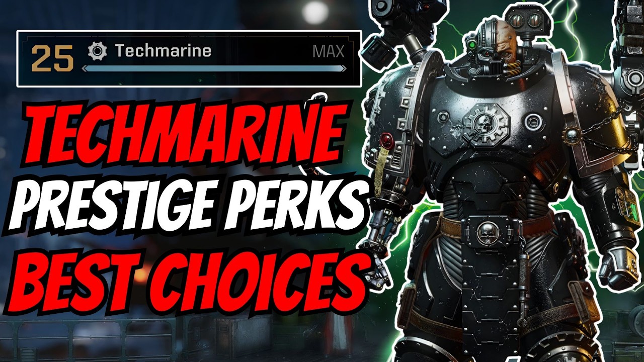 PICK THESE Techmarine Prestige Perks FIRST When you Level Up in Space Marine 2 Patch 12