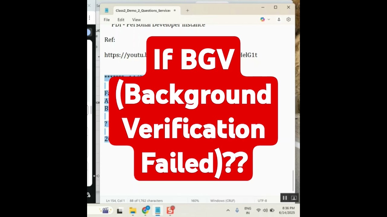 impact of BGV failure on job seekers  