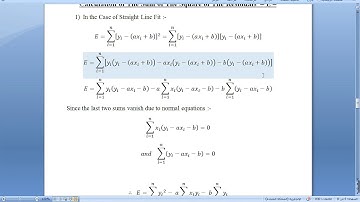 Numerical Analysis / curve fitting 6