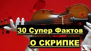 30 Интереснейших Фактов о СКРИПКЕ! Никто не знал!!!