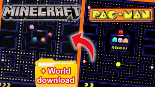 I made Pacman in Minecraft using no mods! screenshot 3