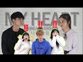 [KOREA REAKSI] MY HEART - OST. HEART (2006) By. NADAFID Feat. REZA DARMAWANGSA (Korean Ver.)