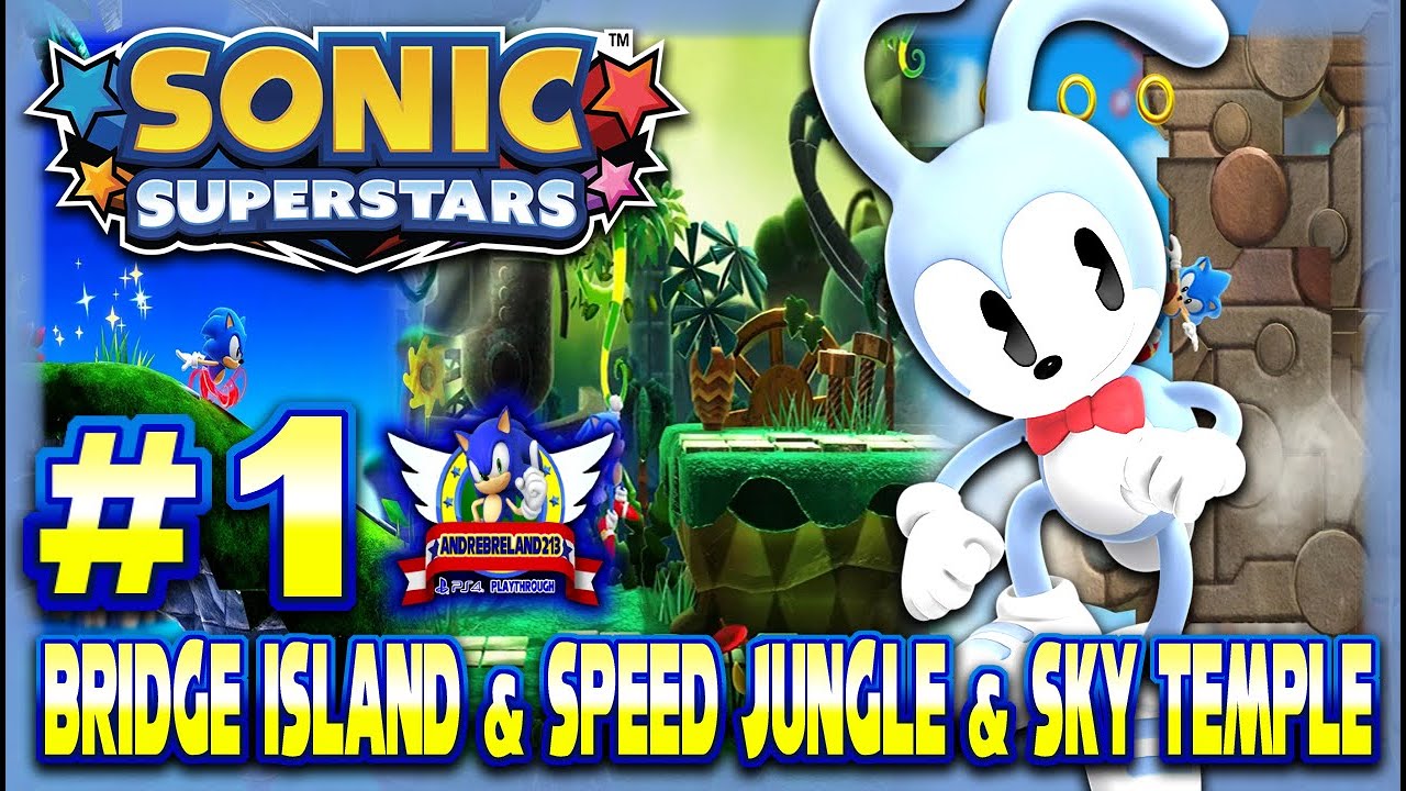 Sonic Superstars PS4 (1080p) - Super Rabbit Playthrough Part 1 - YouTube