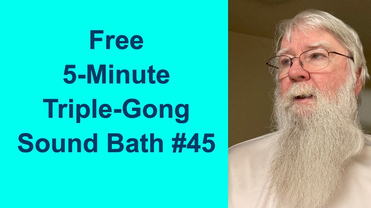 Free 5Minute Stress Relieving Kundalini Yoga Gong Bath 45 from FullLength Class 197 Sunny