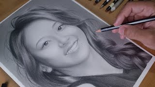 Realistic Portrait Drawing TWICE Chaeyoung | Guiduartist