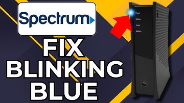HOW TO FIX SPECTRUM MODEM BLINKING BLUE (2025)