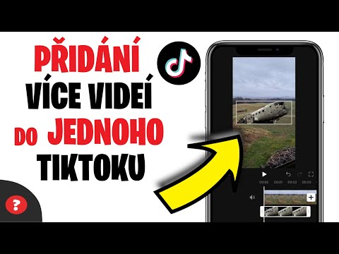 Jak PŘIDAT VÍCE FOTEK NEBO VIDEÍ do VIDEA na TIKTOKU | Návod | Telefon / TikTok