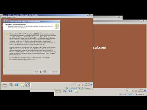 Windows Server 2008: active directory forest part 1