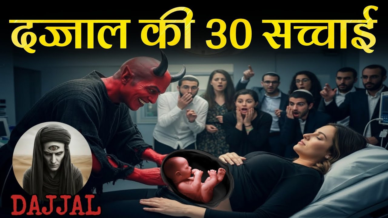 दज्जाल अभी कहां है ? दज्जाल की पैदाइश कब हुई ! 99% log Nahi Jante | 30 Shocking Facts About Dajjal!