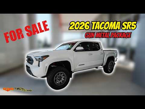 FOR SALE: 2026 Toyota Tacoma SR5 Gun Metal Package | Full Build Walkaround