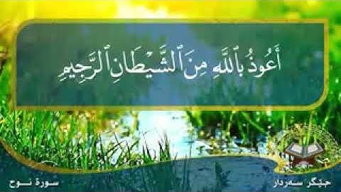 جيكر سردار الكردي سورة نوح