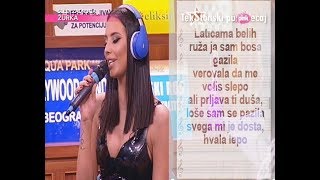 Katarina Grujic - Kvaraoke  - Ami G Show (Tv Pink 22.05.2018.)