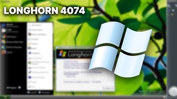 Windows Longhorn Build 4074 - Installation and Enabling Transparency