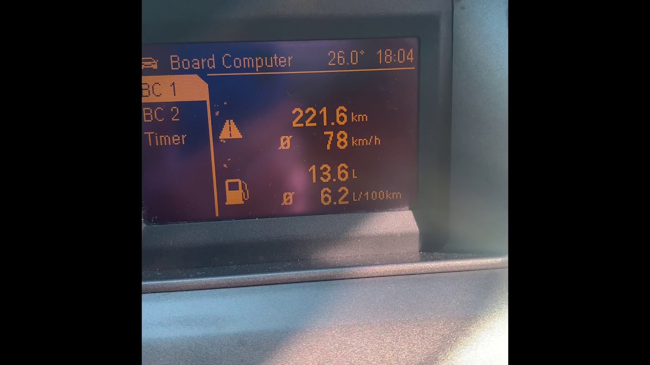 Средний расход топлива Опель Вектра С - YouTube