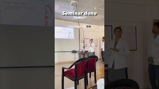 MBBS diaries! #trendingaudio #seminar #presentation #powerpoint #ytshortsindia #aiims #delhi #india