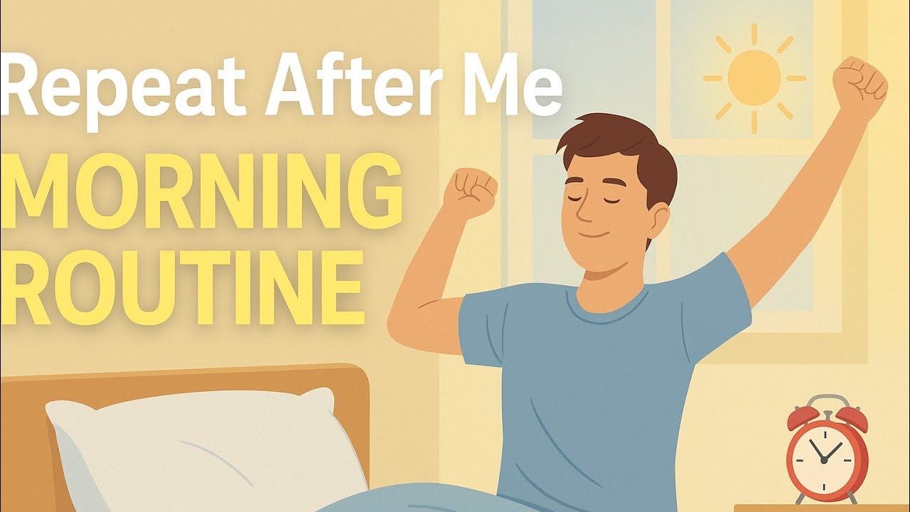 Day 1 | English Shadowing Practice for Fluency – Morning Routine ...