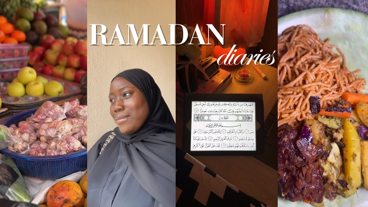 RAMADAN DIARIES🌙 |Ramadan Prep | Qur’an Reflections | Deep Cleaning | Cooking | Hamidah Kigbu 