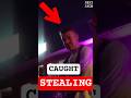 Man Caught Stealing Tattoo Services #shorts #police #bodycam
