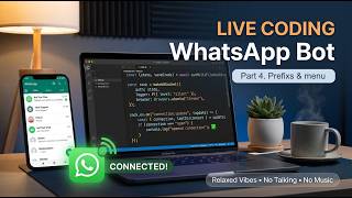 Live Coding WhatsApp Bot Part 4: Prefixs & Menu! No Talking, Just Code.