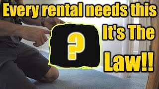 Every Rental House Has To Have This | It's The LAW | THE HANDYMAN |
