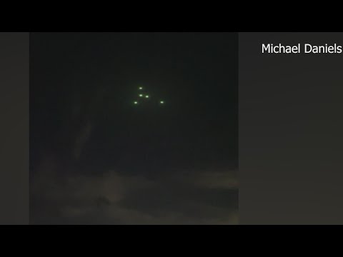 What are they Group of green lights spotted hovering near Brushy Creek 