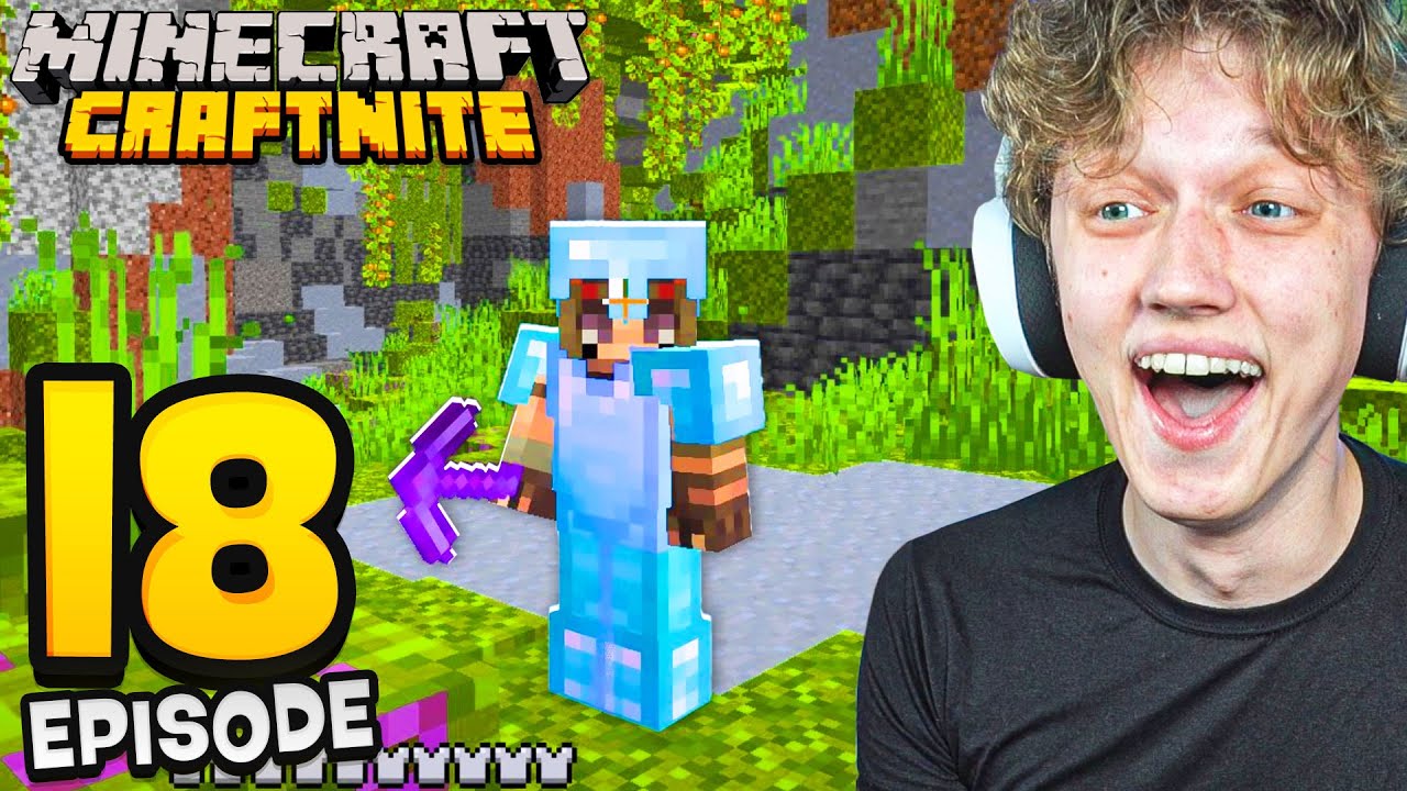 Craftnite 2: Episode 18 - CAVES AND CLIFFS UPDATE! (minecraft 1.18 ...