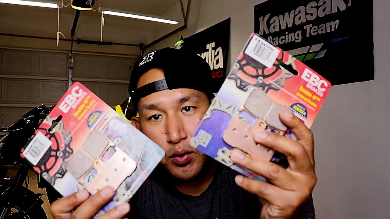 EBC Front Brake Pad Install 2018 Kawasaki Z900 YouTube