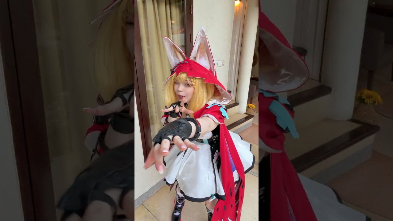 Wolf Rossi being absolutely adorable #cosplay #rossi