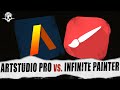 Artstudio pro vs infinite painter  the best digital art softwares for ipad