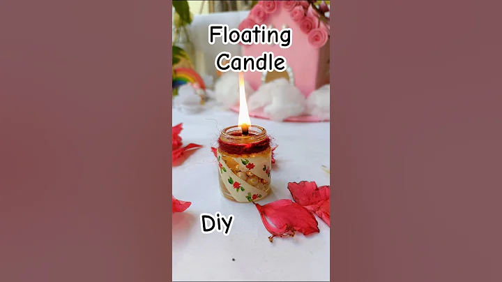 DIY Water Candle🕯️✨ #shorts #viralshorts #craftideas #handmade #diy  Floating Candle DIY