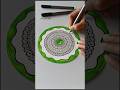 Mini Mandala 💚🌷✨#art #youtube #drawing #ytshorts #mandala #mandaladesign #viral
