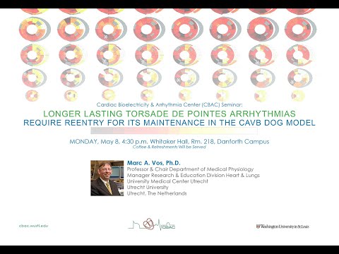 CBAC Seminar - Marc A. Vos, Ph.D. - Monday, May 8, 2017