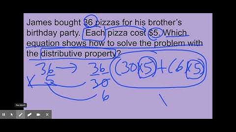 Distributive Property - Google Slides