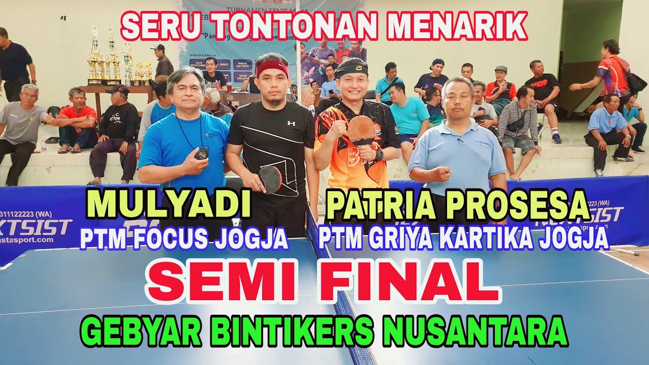Super Big Match Mulyadi Raja Bintik Focus vs Patria Prosesa Griya kartika 🏓Perang Bintiker Nusantara