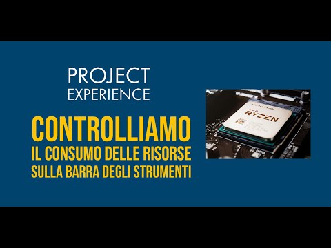 Video: Come vedo l'utilizzo della CPU nella barra delle applicazioni?