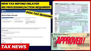 2024 IRS TAX REFUND UPDATE - New Refunds Released, Transcript Updates, IRS Notices, 570, 971 Codes