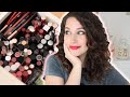 Decluttering de labiales ¡con swatches! | Limpieza y purga de mi maquillaje #1