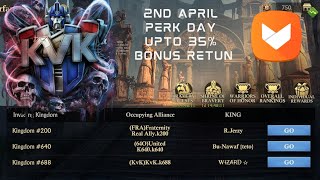 KvK || Prime Dos || Teto || Aptoide Perk day 2nd April get upto 35% Bonus #aptoide #gog #gaming