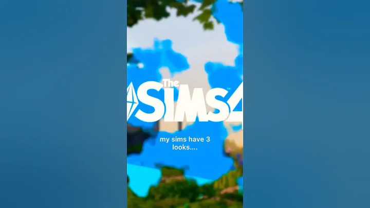 My Sims Game Has Three  Looks! | The Sims 4 #sims #thesims #shorts