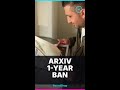 ArXiv is now banning researchers for sloppy AI errors