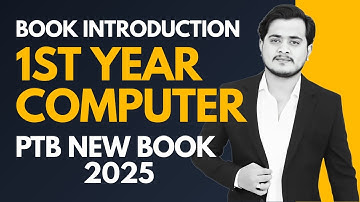 1st Year Computer Science New Book Introduction | PTB Book 2025