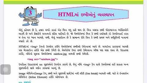 Std.: 10th GM Sub:Computer CH-3 Handling Images in HTML (part-1)