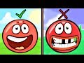 КРАСНЫЙ ШАРИК И КВАДРАТ У СТОМАТОЛОГА ! Прикольное видео про Шар . Red ball 4 Crazy Dentist .