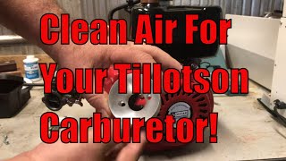 What Air Filter Adapter Do I Need for the $14 Tillotson HL Clone Racing Carburetor?