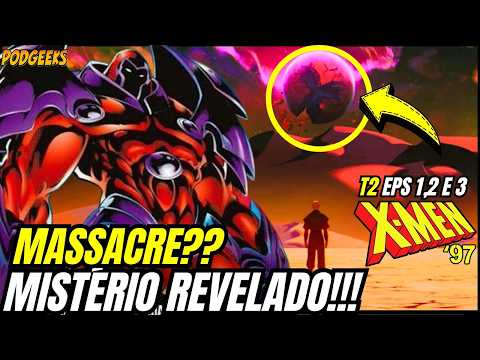 MASSACRE?? X-MEN 97 TEMPORADA 2 QUEM FALOU COM XAVIER REVELADO EP 3 E 4