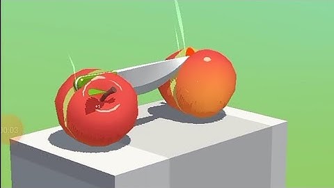 Diy Hamster Maze colorful ball Slice It All || Very satisfying and relaxing ASMR slicing game