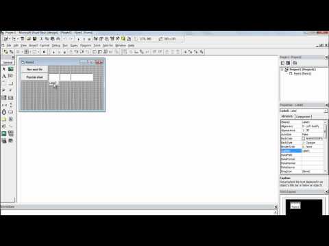 Excel in VB6 0 2 How to Populate Excel sheet in VB6 0