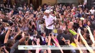 Chris Brown - Don't Wake Me Up on Today Show performance 6/8/2012