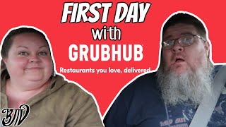 First Day Delivering with GrubHub